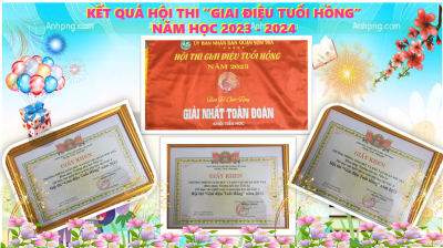 Giải thưởng Hội thi "Giai điệu tuổi hồng" Năm học 2023 - 2024