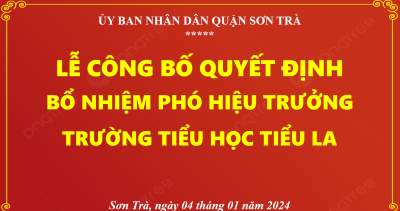 Công bố Quyết định Bổ nhiệm cán bộ quản lý